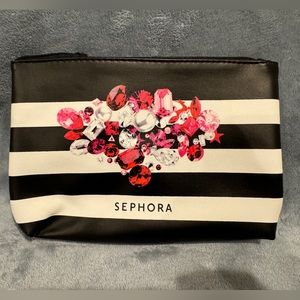 Sephora Diamond makeup cosmetic pouch bag